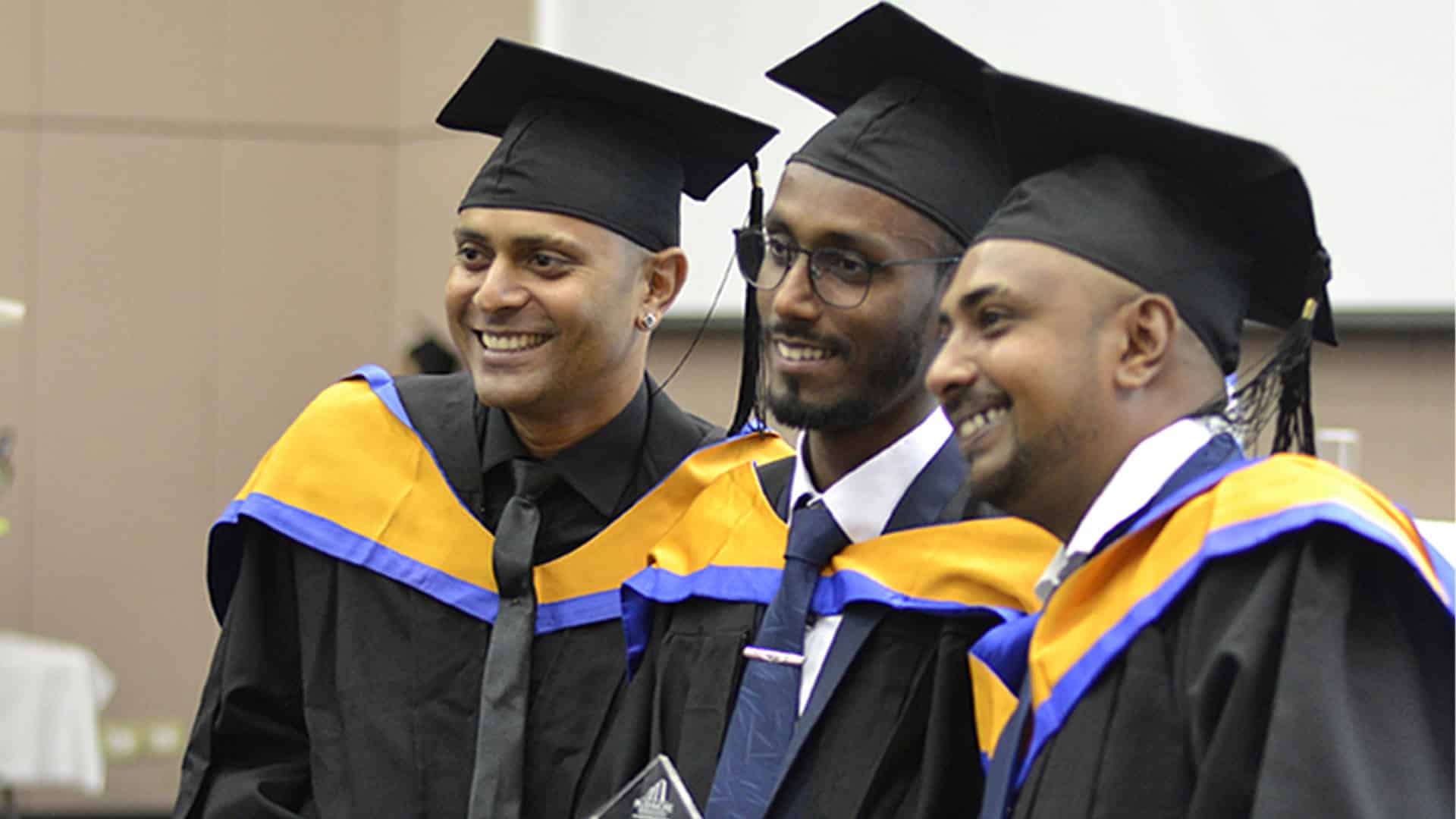 Graduation at Rushmore Business School (Mauritius)